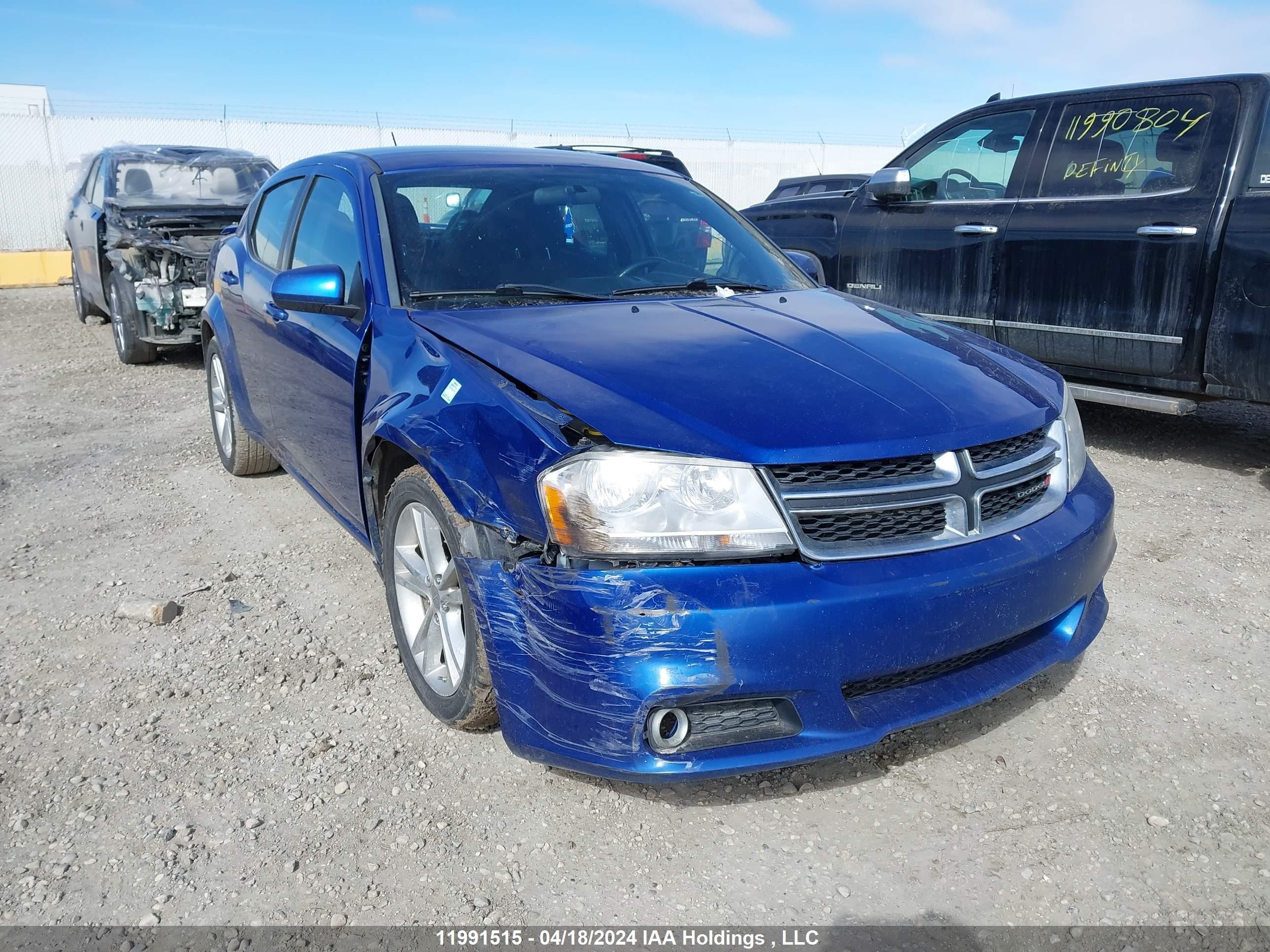 DODGE AVENGER 2013 1c3cdzcb5dn759243