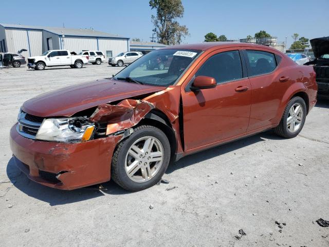 DODGE AVENGER SX 2012 1c3cdzcb6cn162231