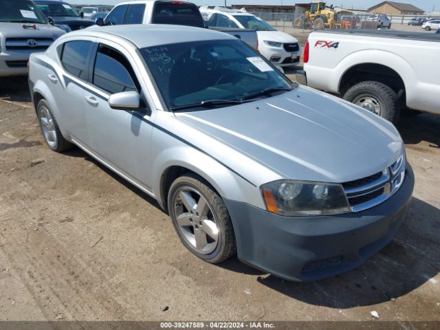 DODGE AVENGER 2012 1c3cdzcb6cn221083