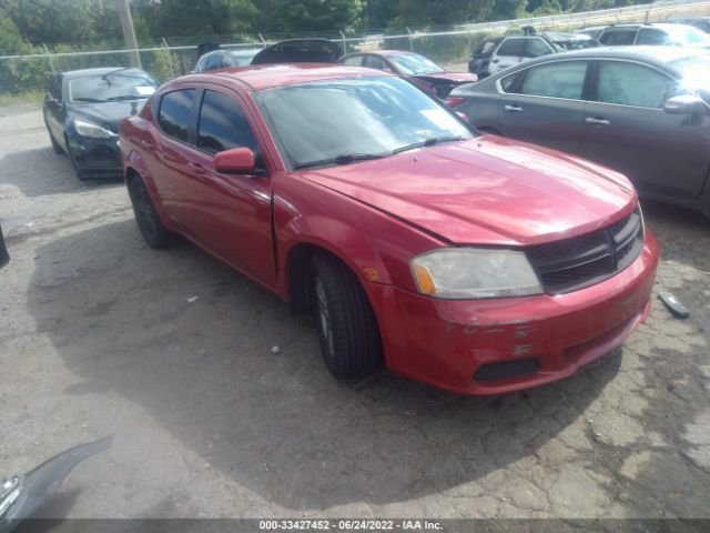 DODGE AVENGER 2012 1c3cdzcb6cn258599