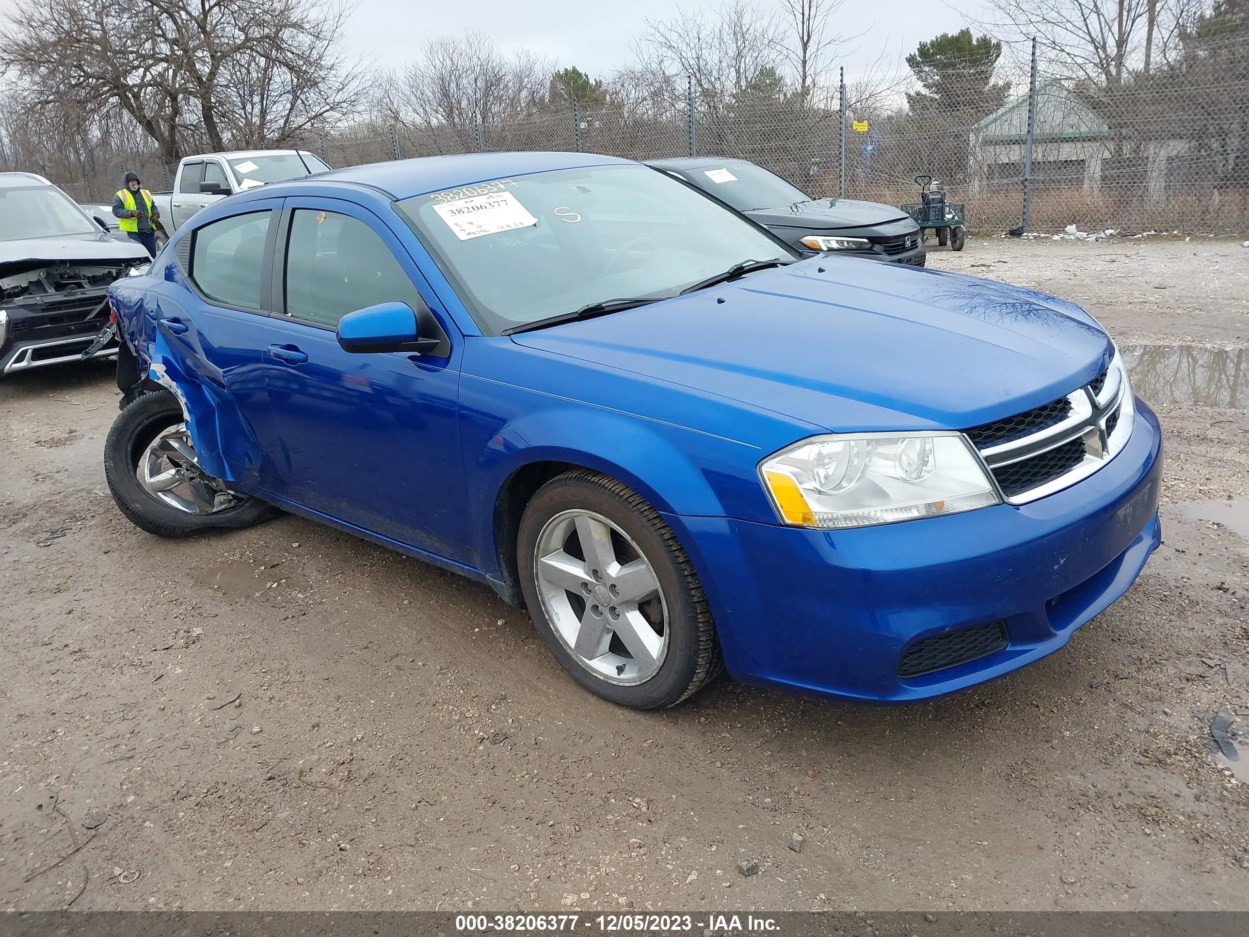 DODGE AVENGER 2012 1c3cdzcb6cn311687