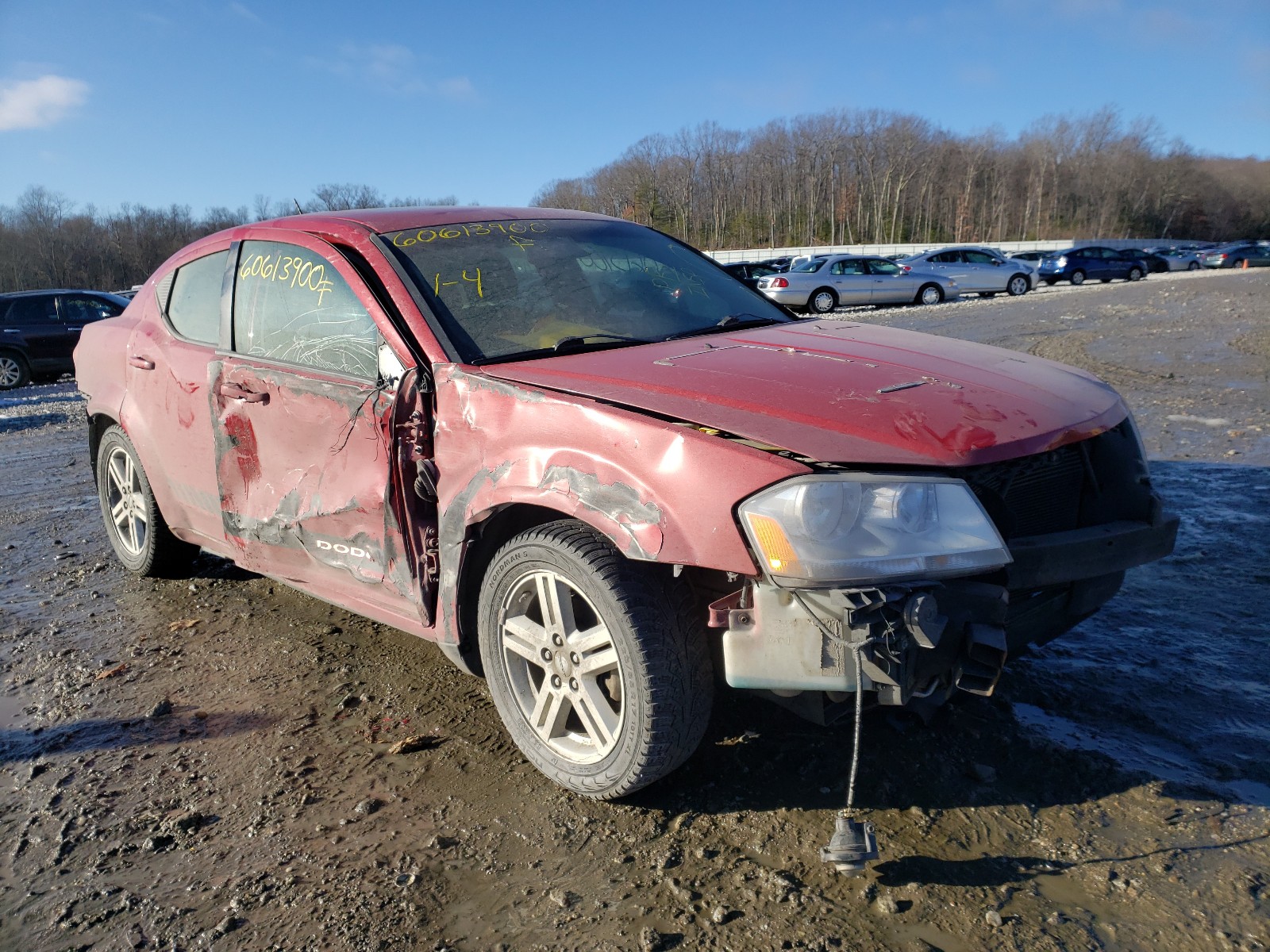 DODGE AVENGER SX 2013 1c3cdzcb6dn557074