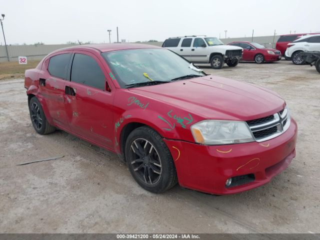 DODGE AVENGER 2013 1c3cdzcb6dn562842