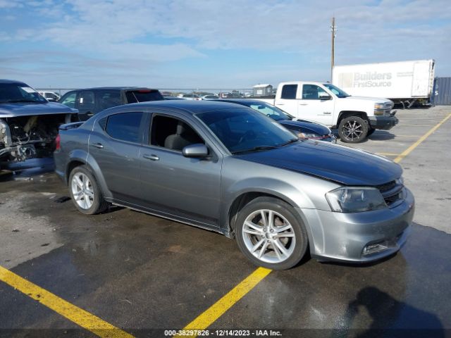 DODGE AVENGER 2013 1c3cdzcb6dn582489