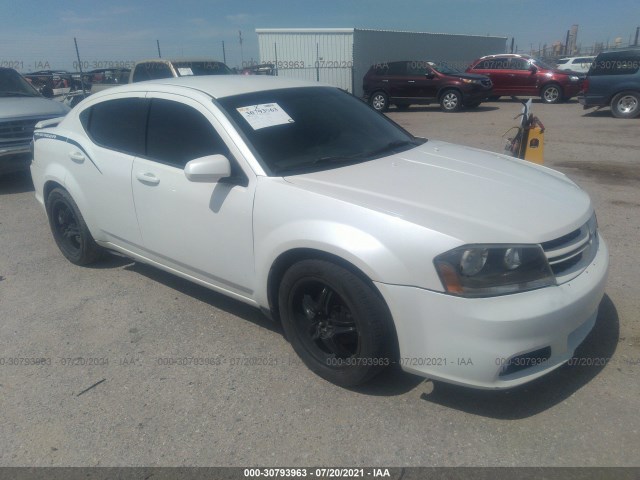 DODGE AVENGER 2013 1c3cdzcb6dn594447