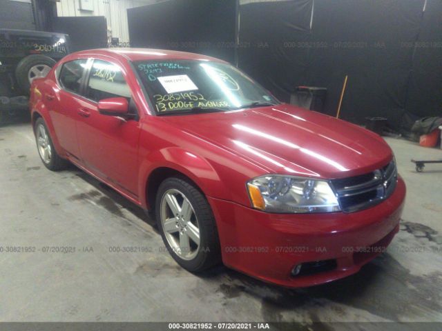 DODGE AVENGER 2013 1c3cdzcb6dn680325