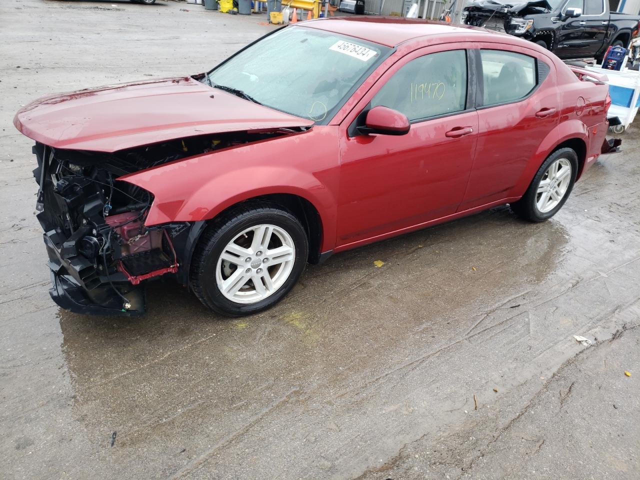 DODGE AVENGER 2014 1c3cdzcb6en233219