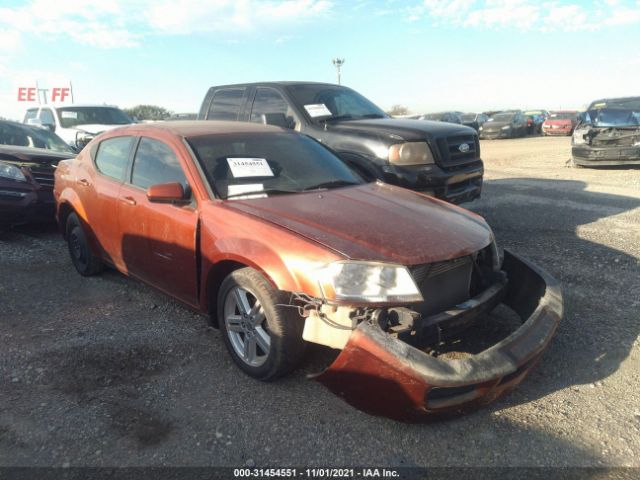 DODGE AVENGER 2012 1c3cdzcb7cn154638