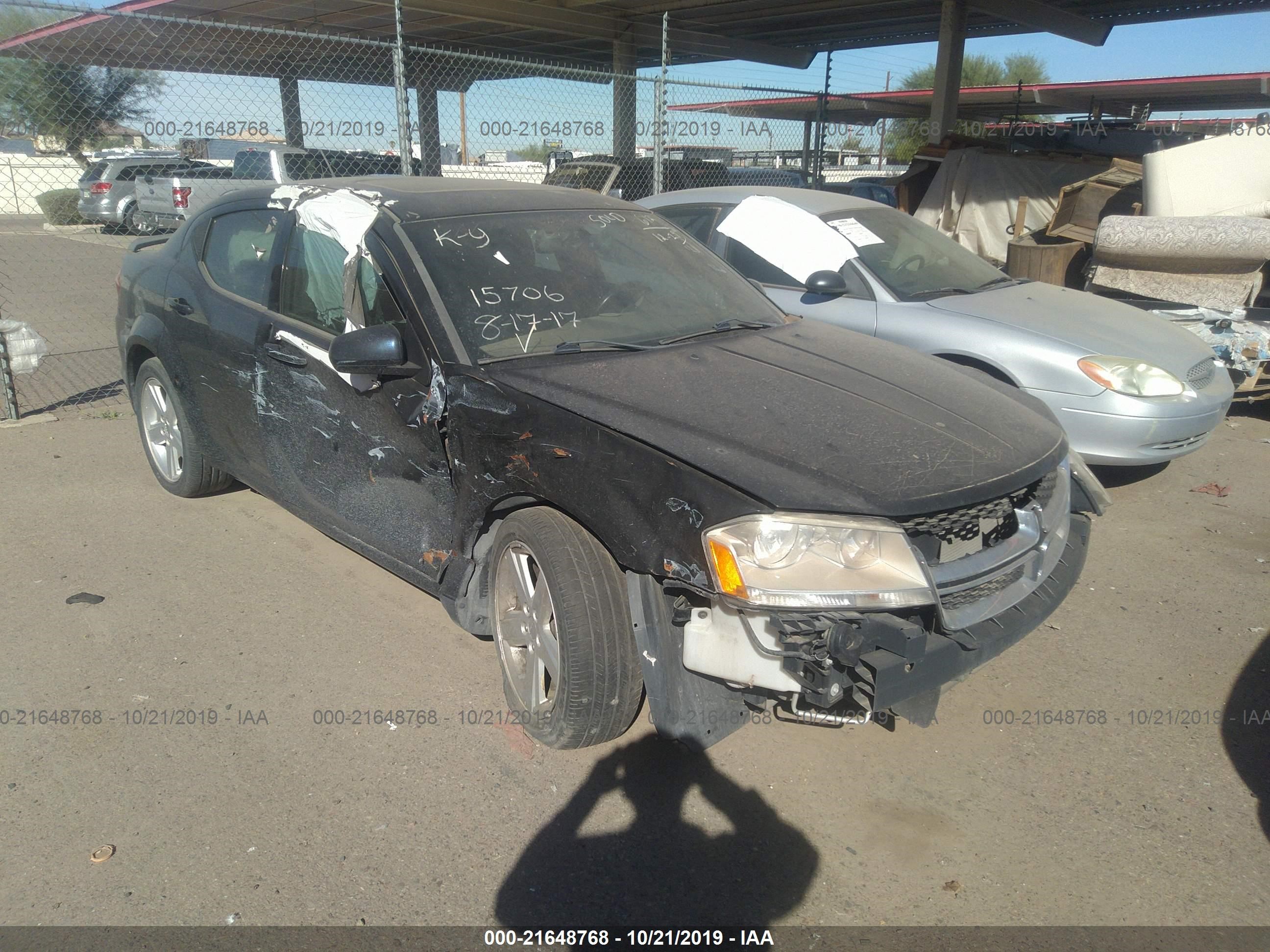 DODGE AVENGER 2012 1c3cdzcb8cn161520