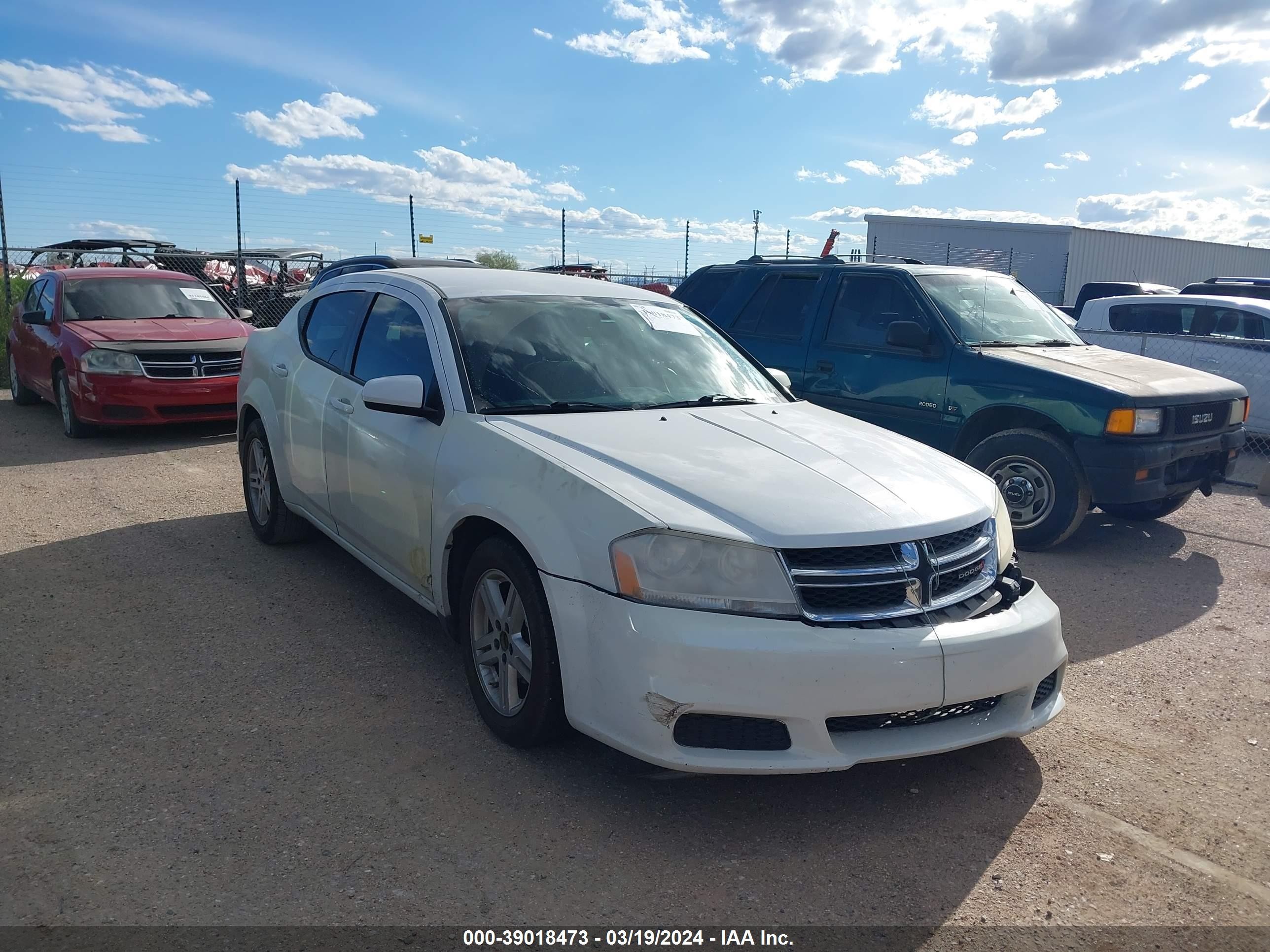 DODGE AVENGER 2012 1c3cdzcb8cn215186