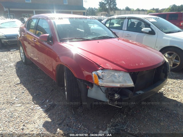 DODGE AVENGER 2012 1c3cdzcb8cn217942