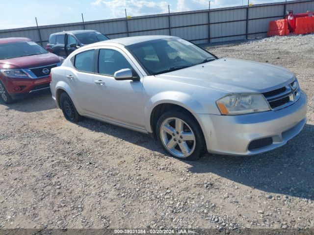 DODGE AVENGER 2012 1c3cdzcb8cn260211