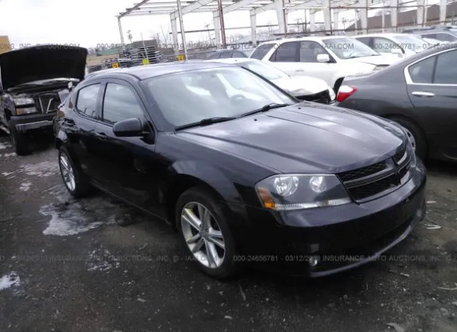 DODGE AVENGER 2013 1c3cdzcb8dn548800