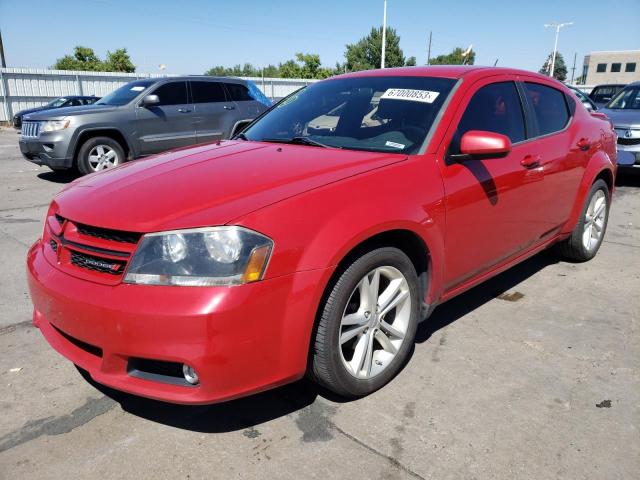 DODGE AVENGER SX 2013 1c3cdzcb8dn567914