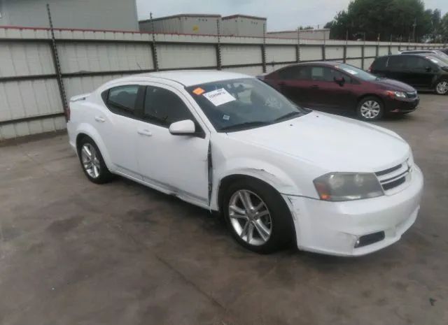 DODGE AVENGER 2013 1c3cdzcb8dn633569