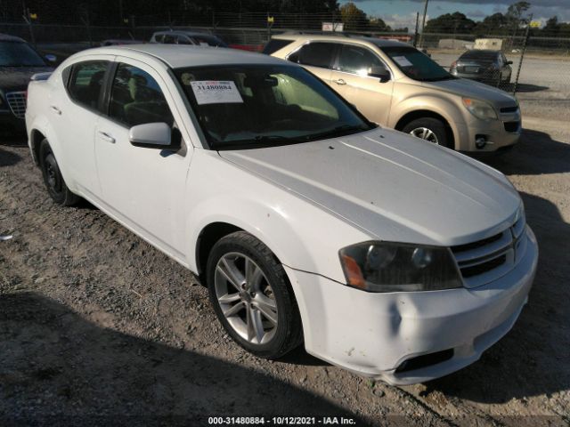 DODGE AVENGER 2013 1c3cdzcb9dn572264