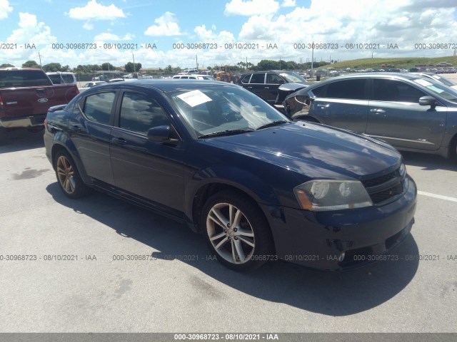 DODGE AVENGER 2013 1c3cdzcb9dn582342