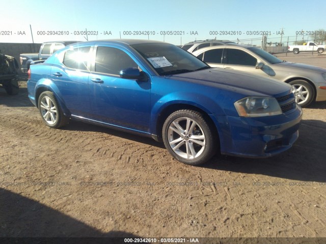 DODGE AVENGER 2013 1c3cdzcb9dn621320