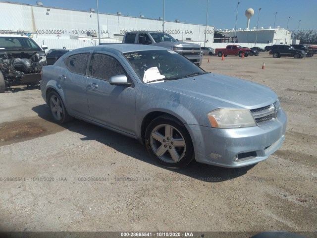 DODGE AVENGER 2013 1c3cdzcb9dn660912