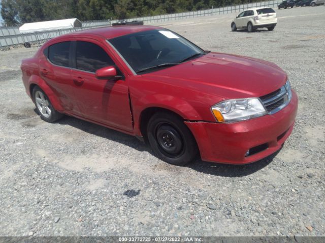 DODGE AVENGER 2013 1c3cdzcbxdn707400