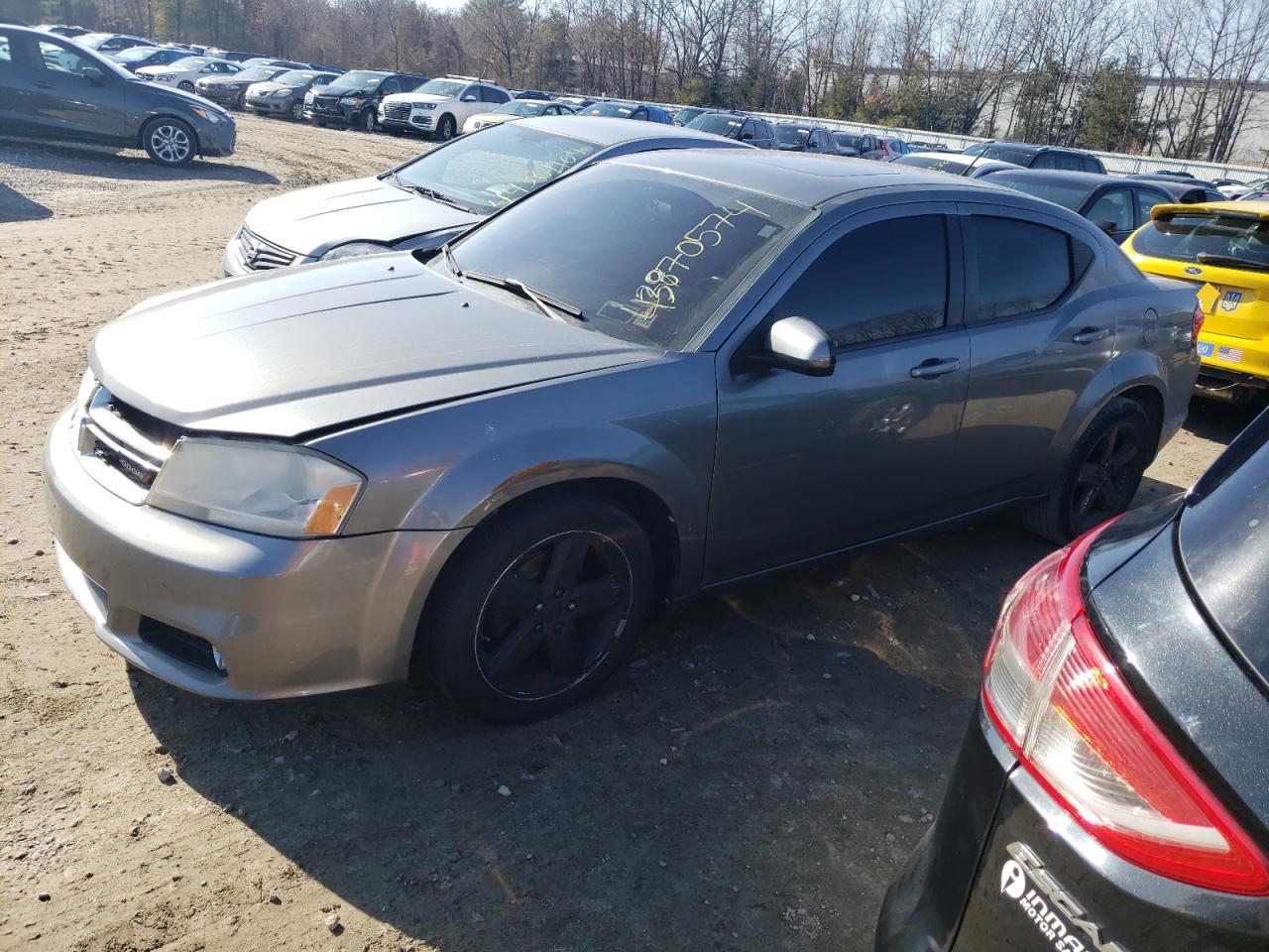 DODGE AVENGER 2013 1c3cdzcbxdn740722