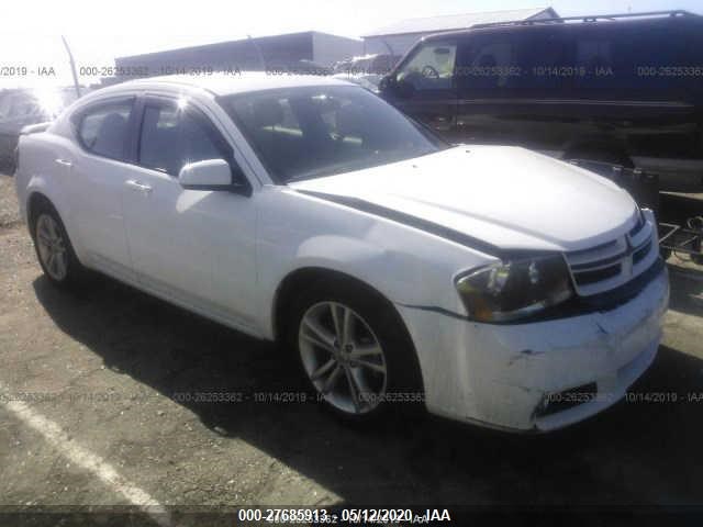 DODGE AVENGER 2014 1c3cdzcbxen203897