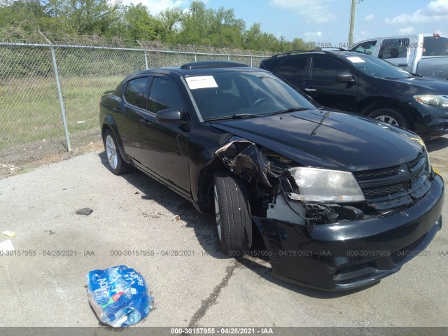 DODGE AVENGER 2014 1c3cdzcbxen225611