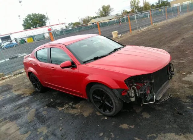 DODGE AVENGER 2013 1c3cdzcg1dn709242