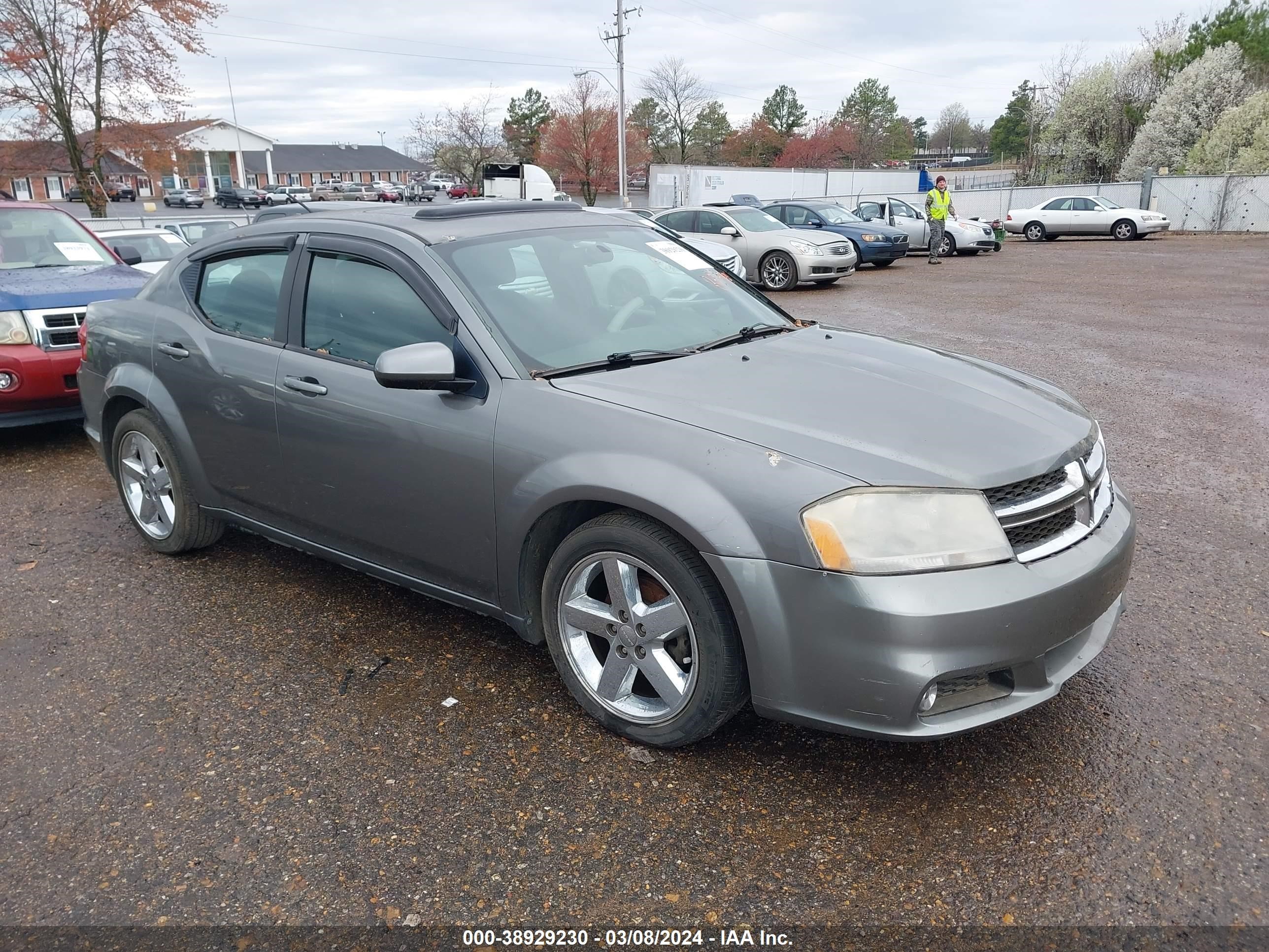 DODGE AVENGER 2013 1c3cdzcg4dn502733