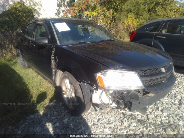 DODGE AVENGER 2013 1c3cdzcg8dn509054