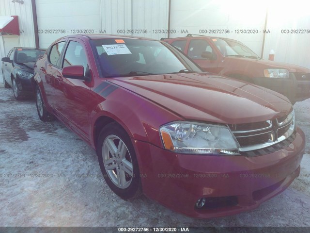 DODGE AVENGER 2013 1c3cdzcg9dn687331