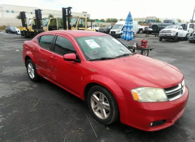 DODGE AVENGER 2013 1c3cdzcgxdn508522