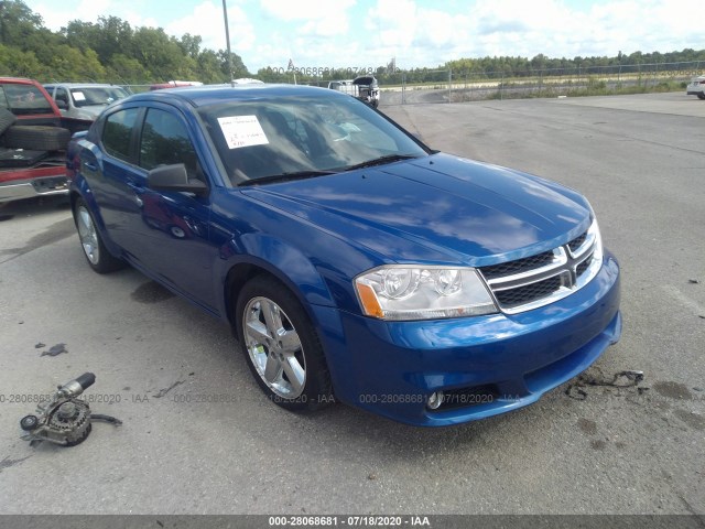 DODGE AVENGER 2012 1c3cdzeg1cn198269