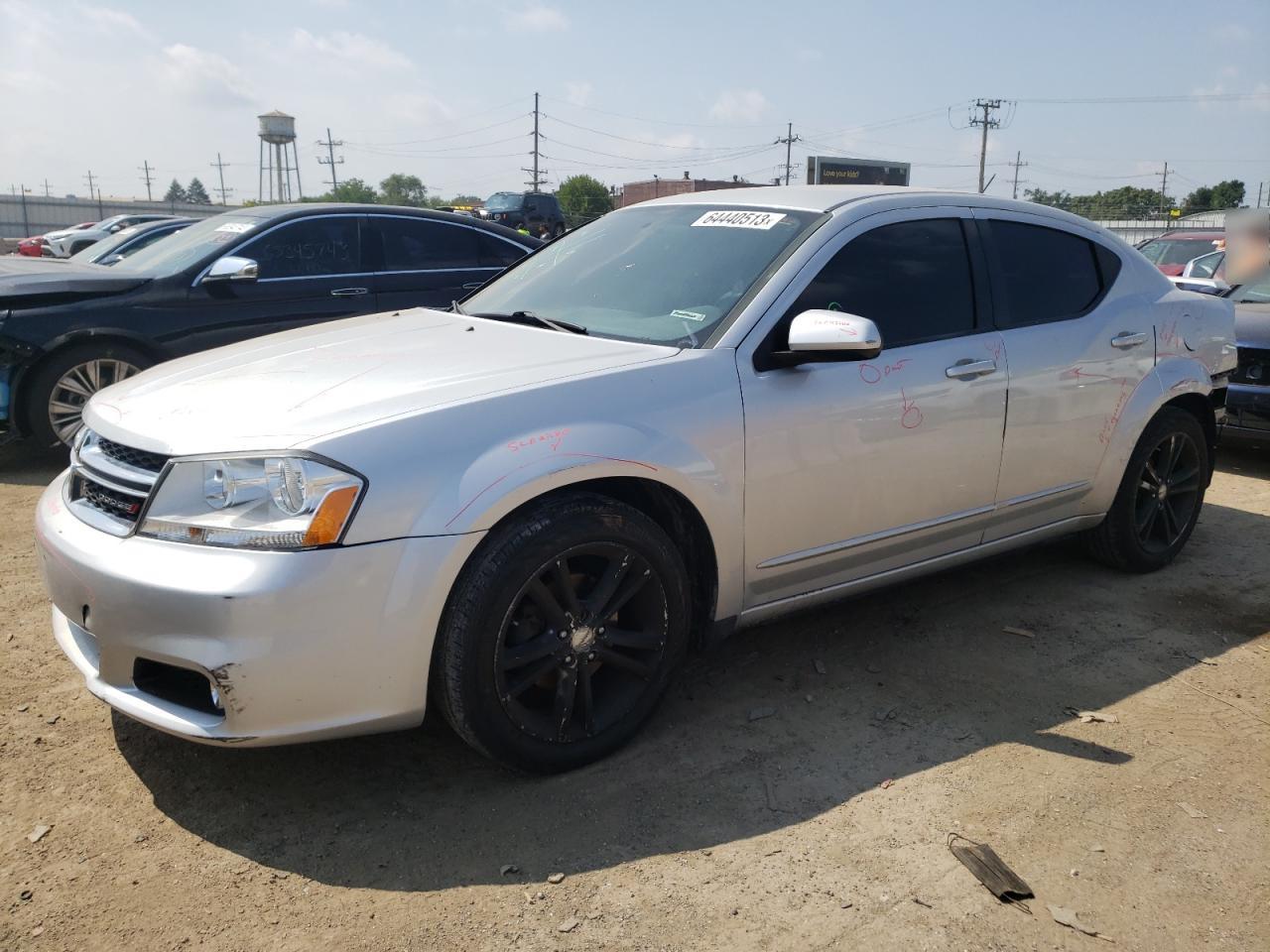 DODGE AVENGER 2012 1c3cdzeg7cn309326