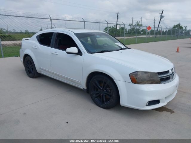 DODGE AVENGER 2012 1c3cdzeg8cn269564