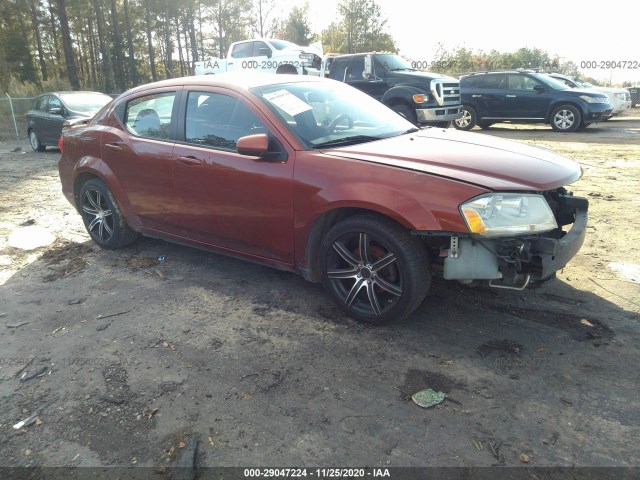 DODGE AVENGER 2012 1c3cdzeg9cn238694