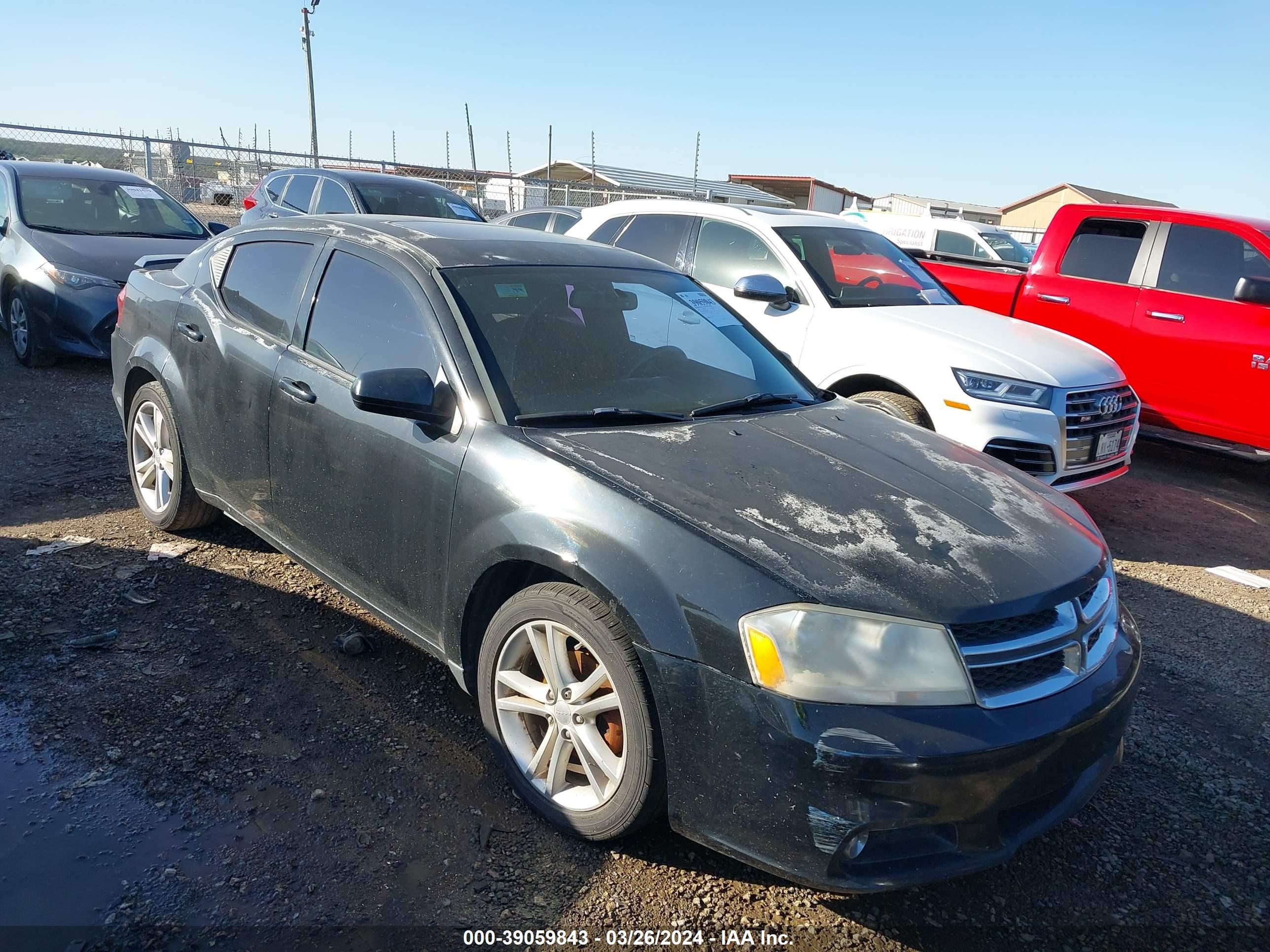 DODGE AVENGER 2012 1c3cdzeg9cn280802