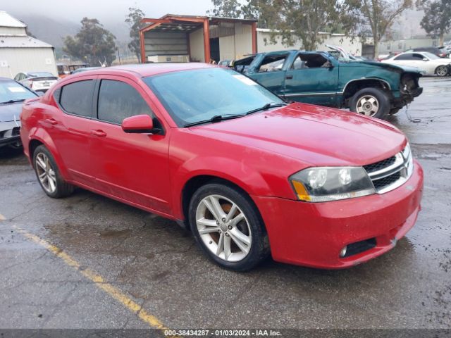 DODGE AVENGER 2012 1c3cdzeg9cn293596