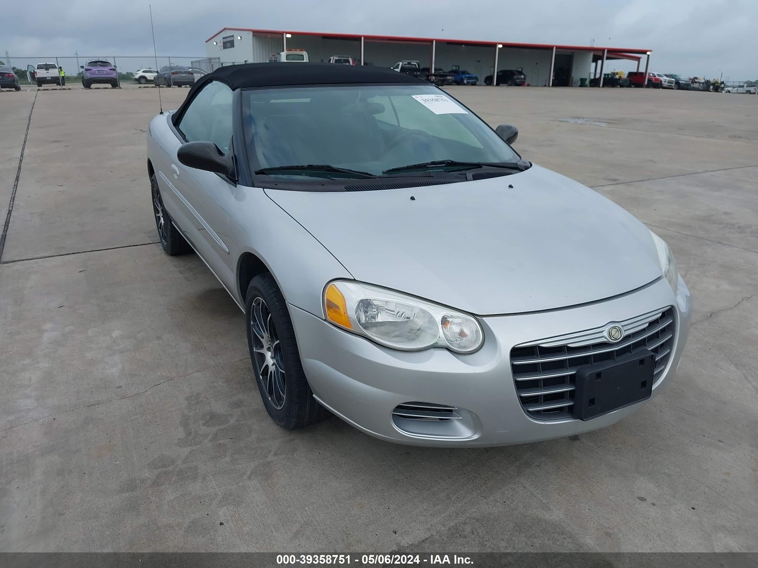 CHRYSLER SEBRING 2005 1c3el45rx5n502685