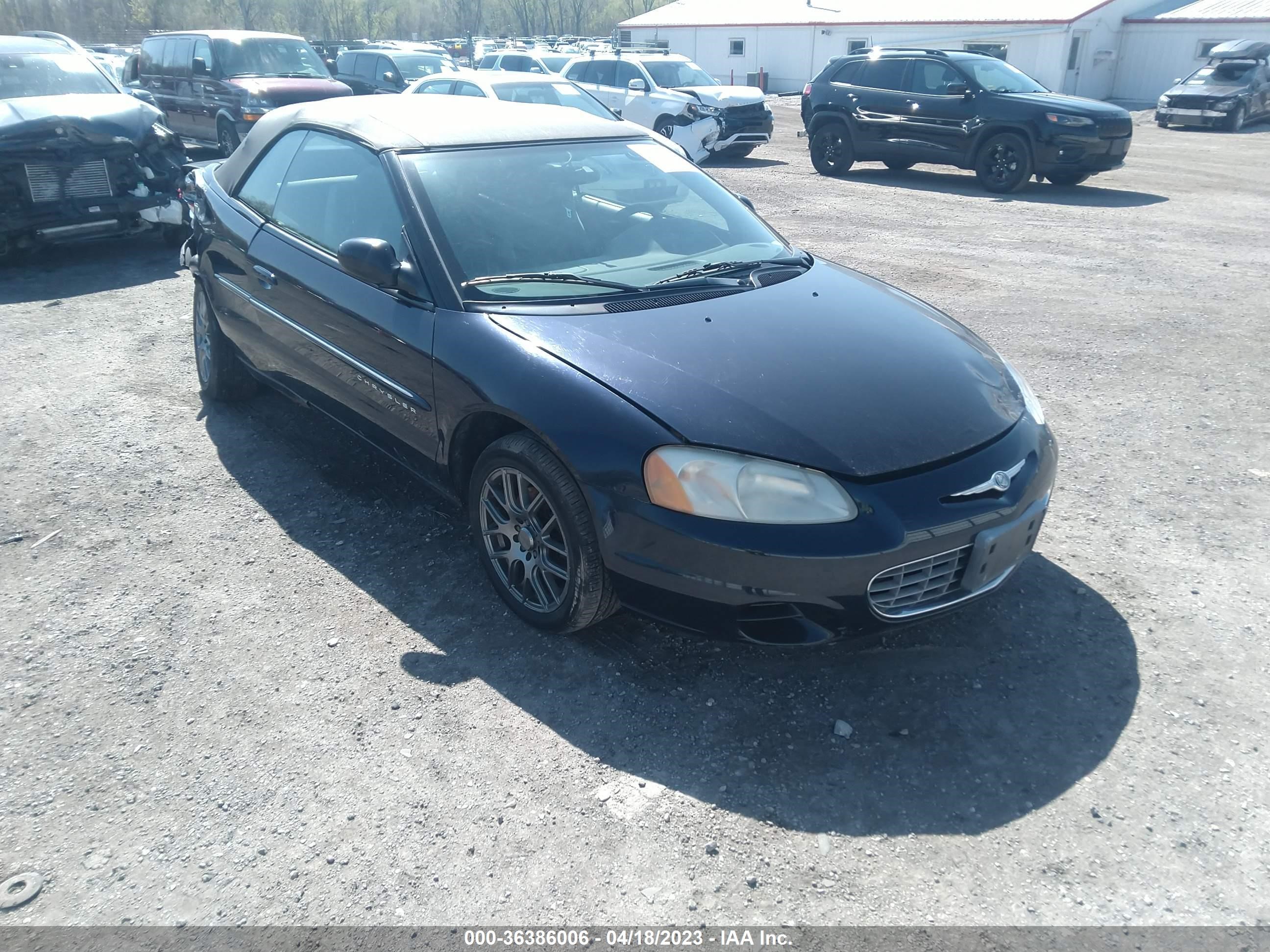 CHRYSLER SEBRING 2001 1c3el45u81n605893