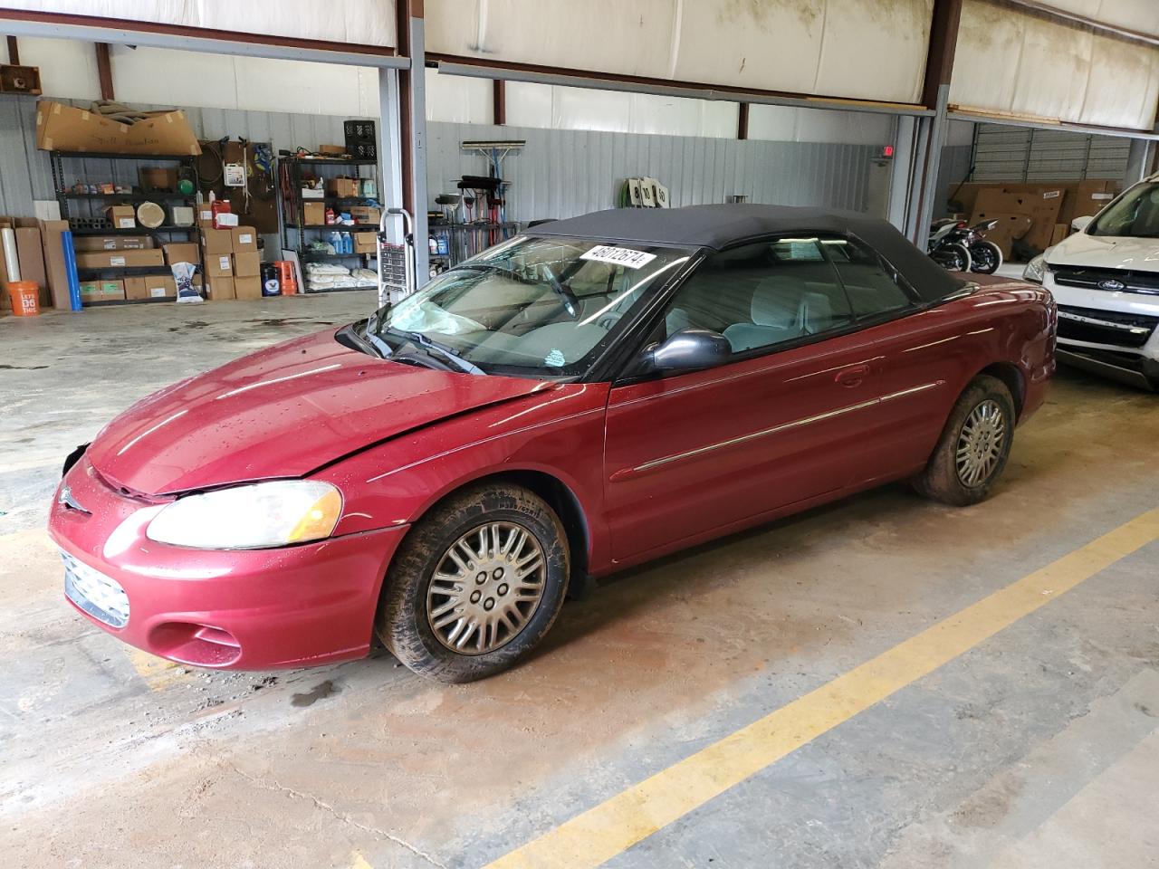 CHRYSLER SEBRING 2002 1c3el45x12n262520