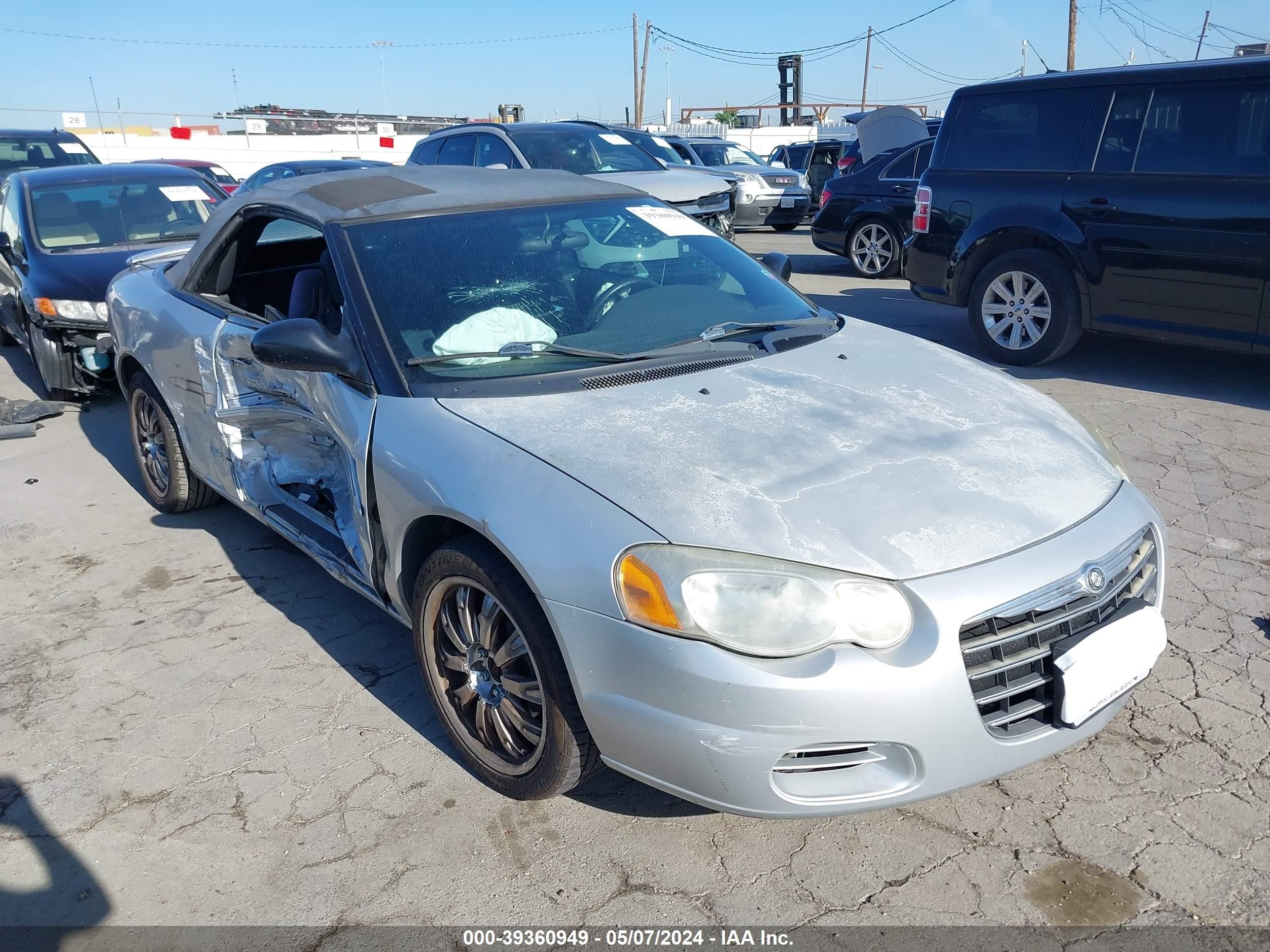 CHRYSLER SEBRING 2005 1c3el45x15n629842