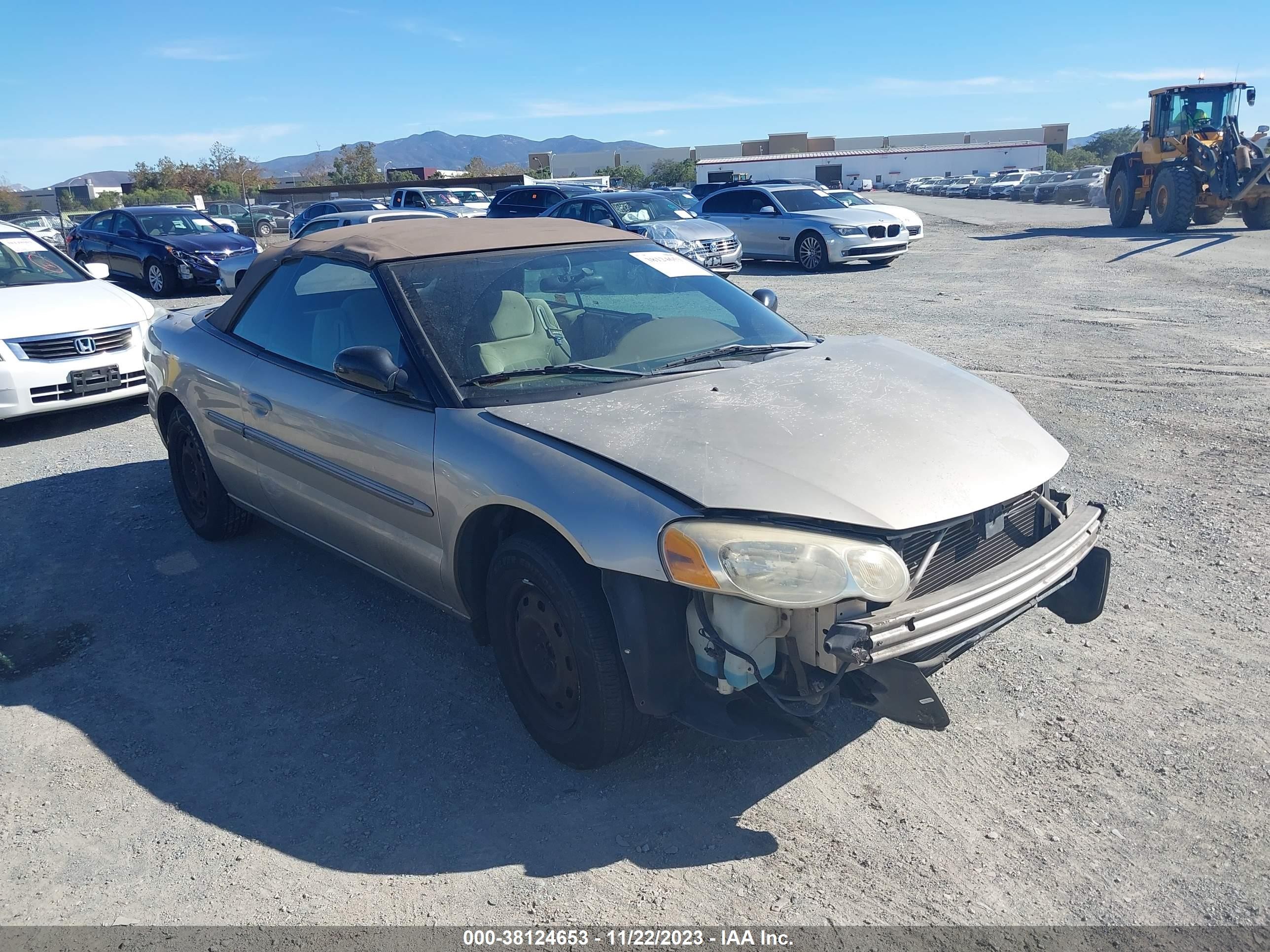 CHRYSLER SEBRING 2004 1c3el45x44n172068