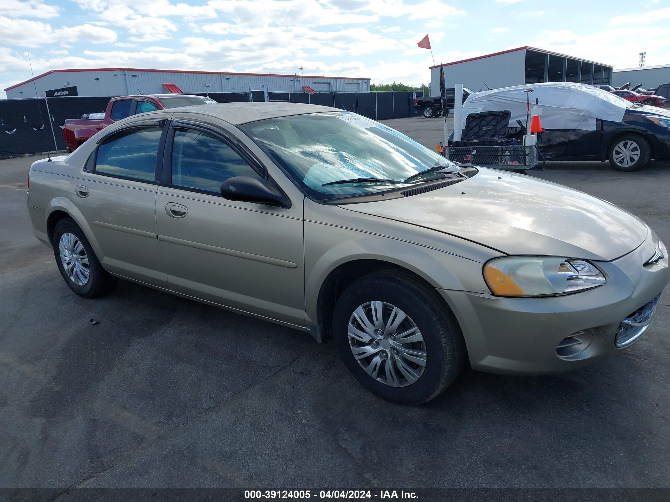 CHRYSLER SEBRING 2002 1c3el46rx2n238443