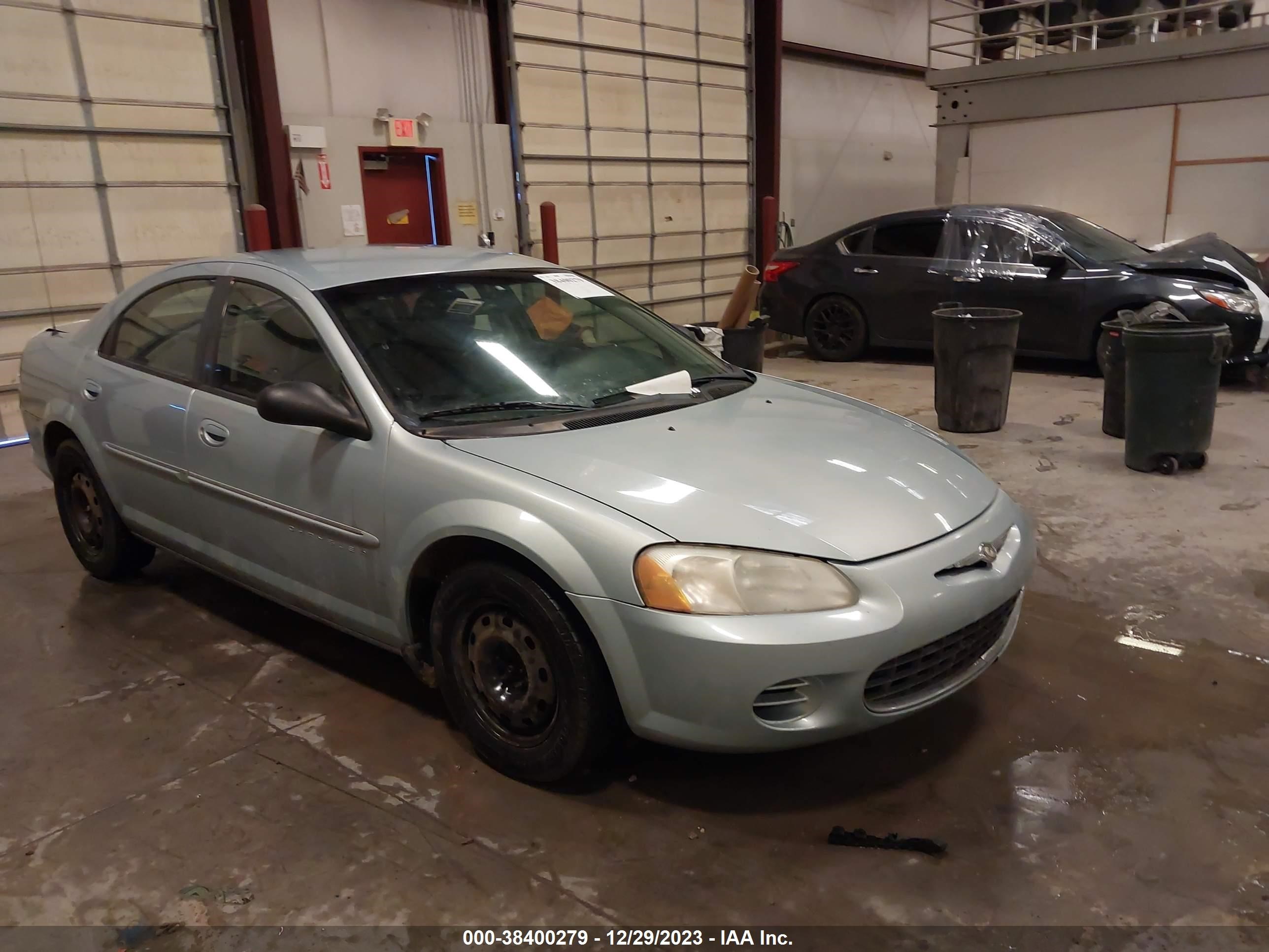 CHRYSLER SEBRING 2001 1c3el46x01n591769