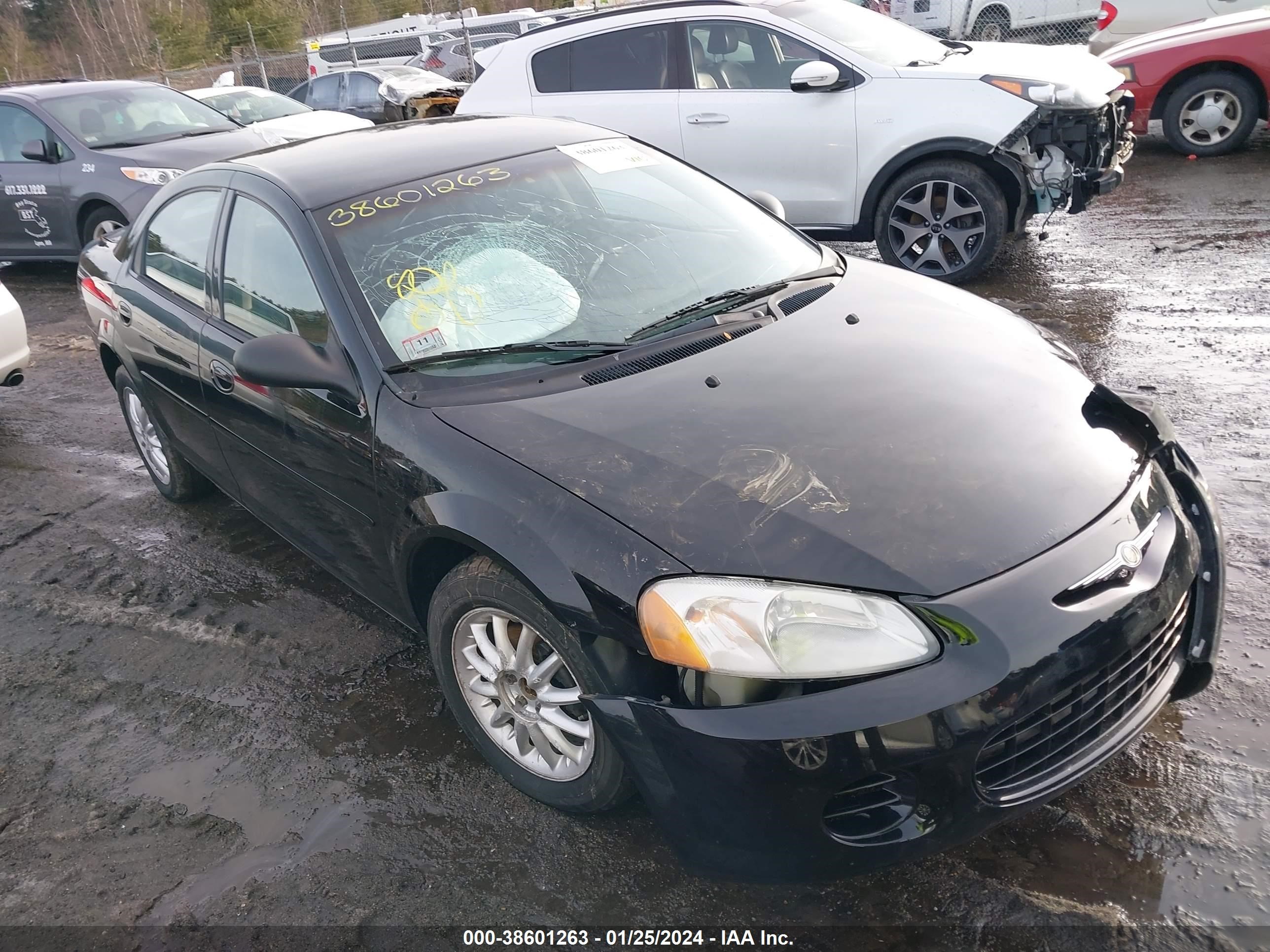 CHRYSLER SEBRING 2002 1c3el46x02n144702