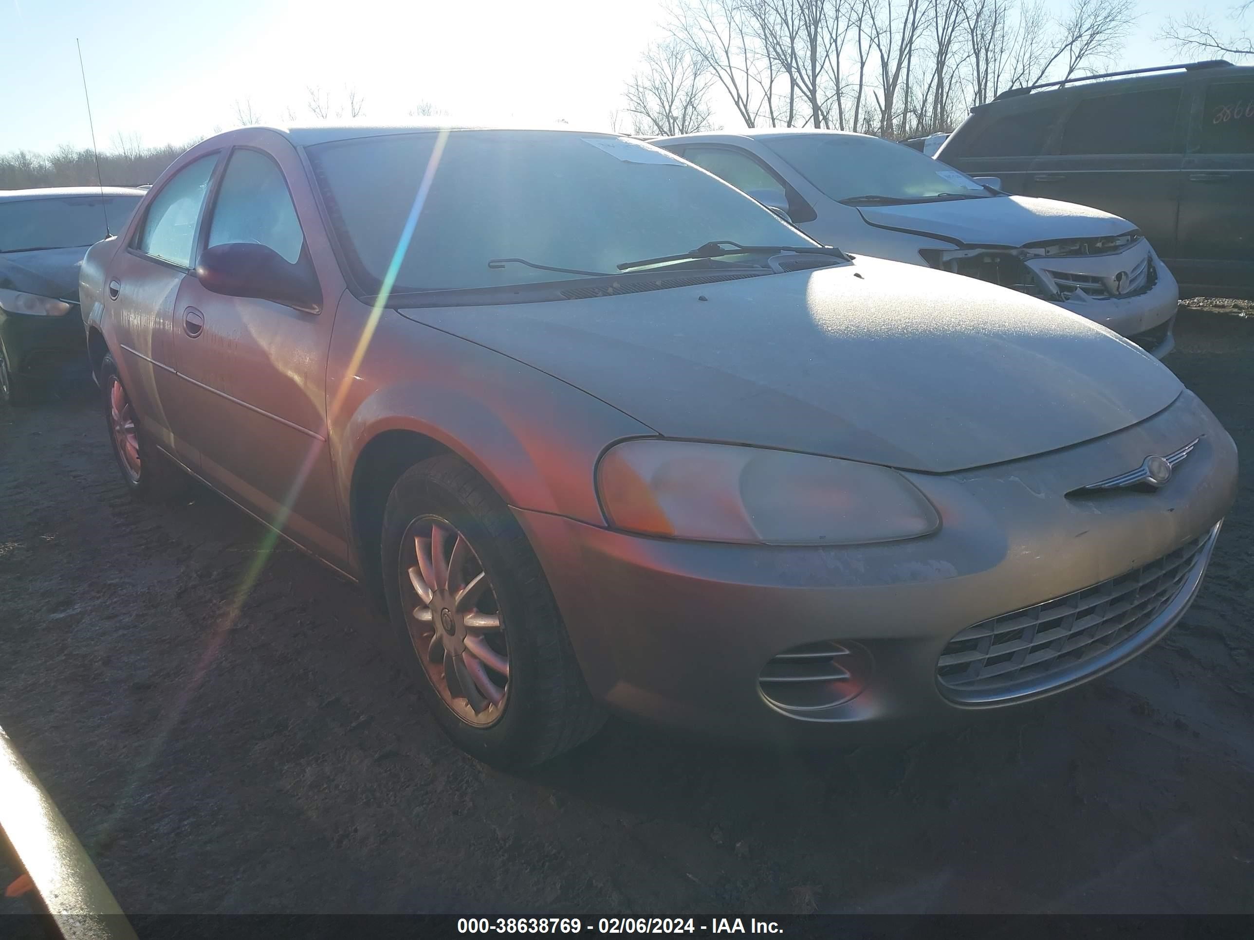 CHRYSLER SEBRING 2003 1c3el46x03n501913