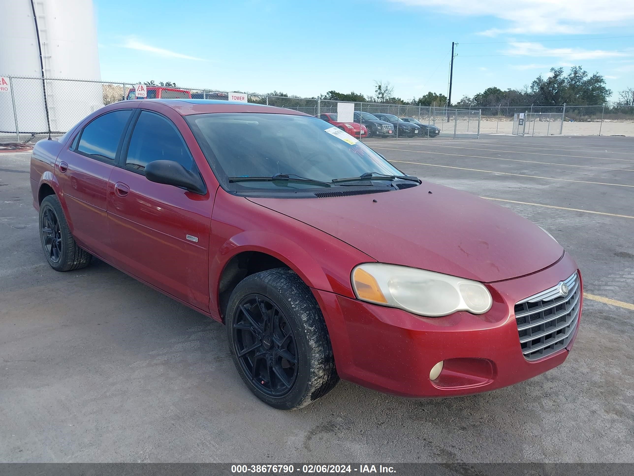 CHRYSLER SEBRING 2006 1c3el46x06n238875