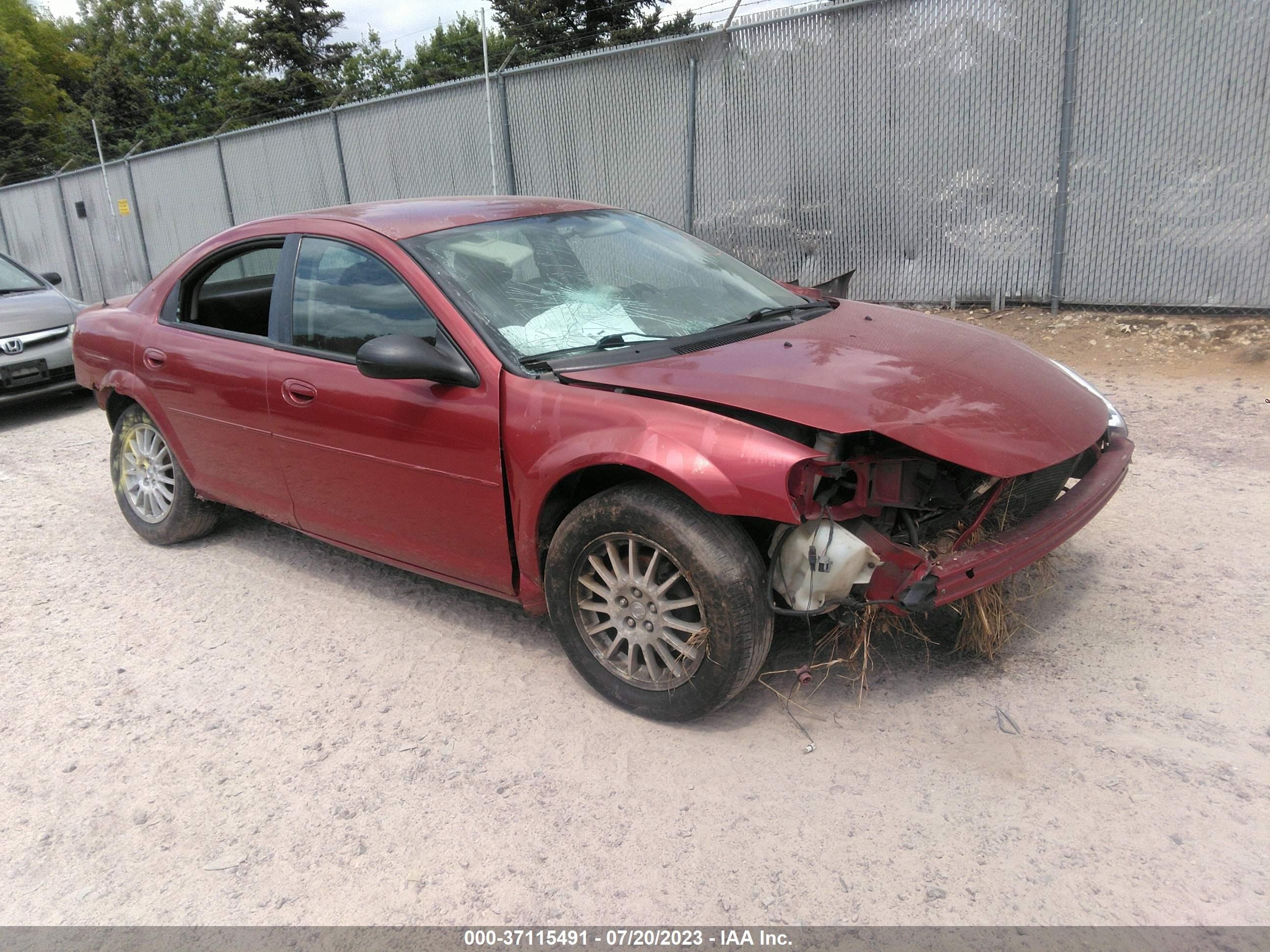 CHRYSLER SEBRING 2006 1c3el46x16n192036