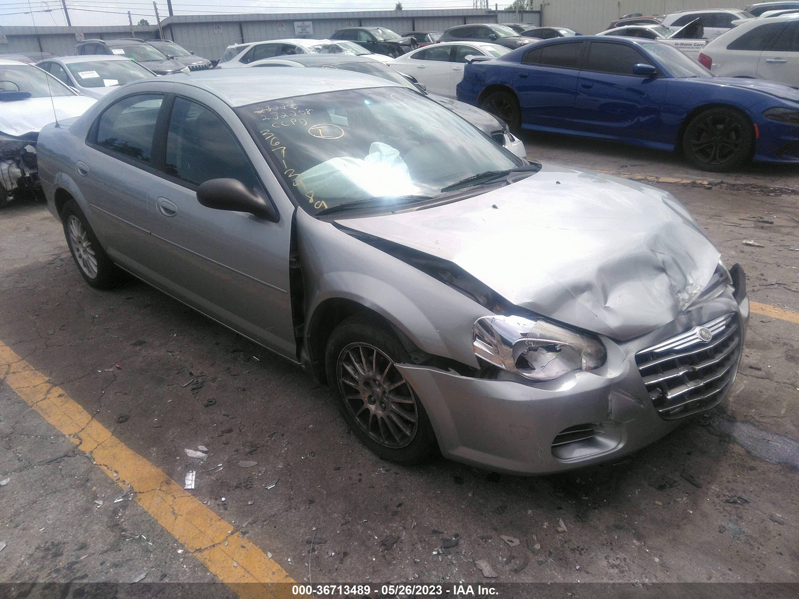 CHRYSLER SEBRING 2004 1c3el46x24n301133